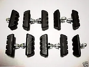 10 PCS BICYCLE BIKE 10 SPEED BRAKE PAD SHOES BMX MTB TW