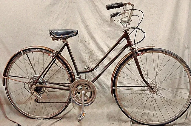 1972 Schwinn Suburban Cruiser Bike 50cm Small Steel 10 Speed USA Made Commuter ~