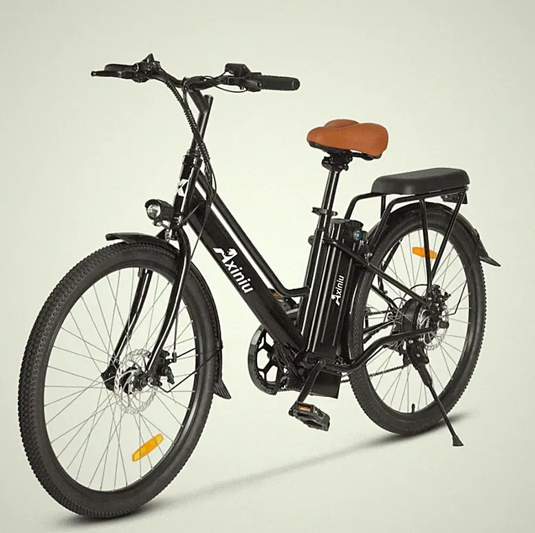 Electric Bike 500W Electric Bicycle 36V 10AH 26" Black Mountain e bike Adult