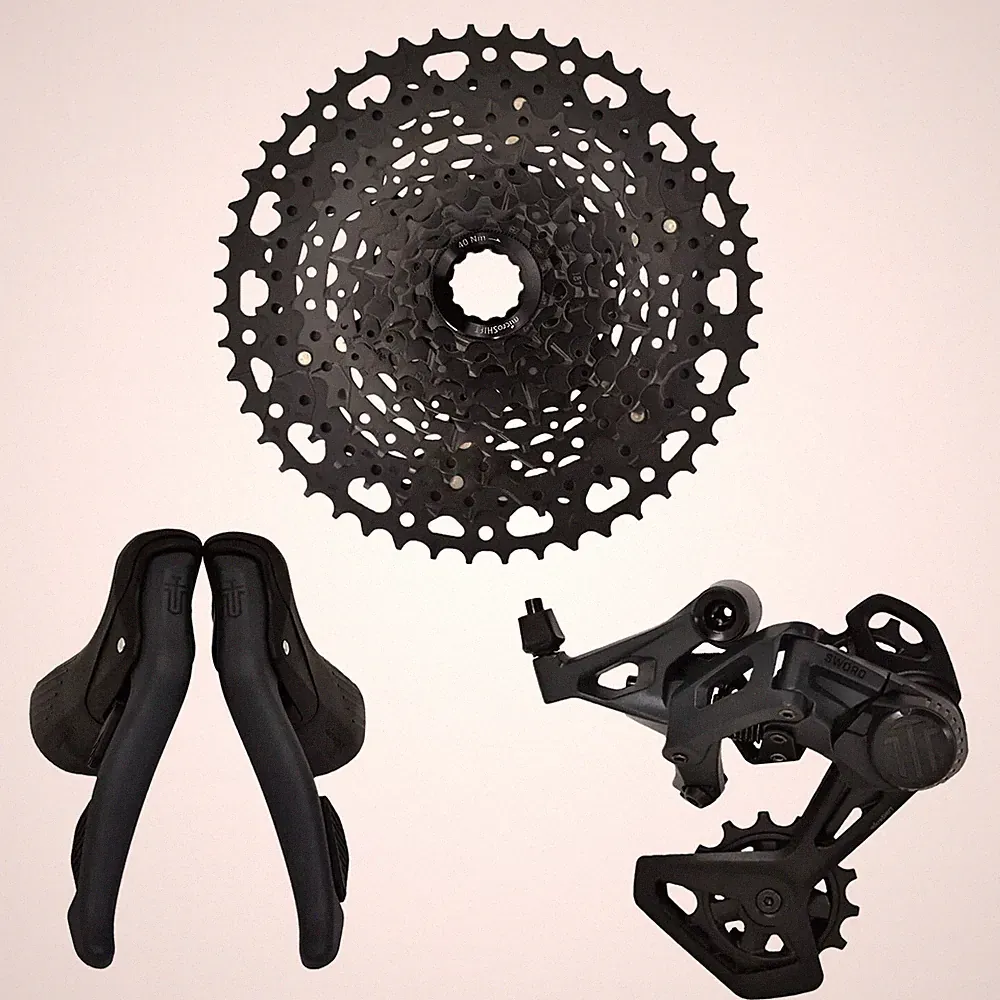 microSHIFT SWORD 1x10 Speed Gravel Groupset