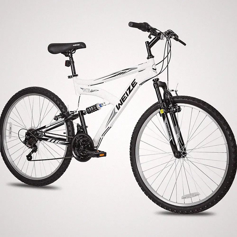 Mountain Bike 26 inch Outdoor Hybrid Bikes 18-Speed High-Carbon Steel