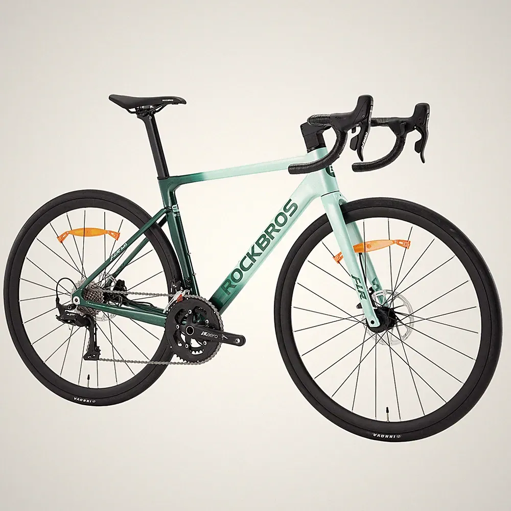 ROCKBROS FLR-W3 700C Road Bike Aluminum 20 Speeda Hydraulic Disc Brakes Commuter