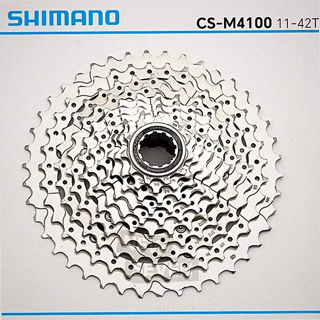 Shimano DEORE CS-M4100 10 Speed Cassette 11-42T HG Hub MTB Gravel-OE